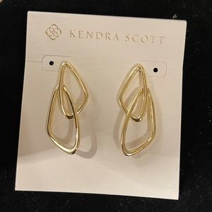 Kendra Scott Myles Gold Earrings